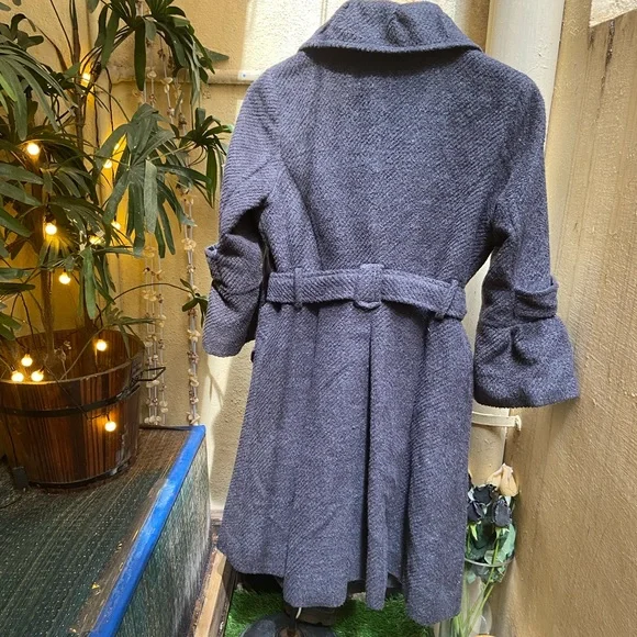 Casual Belted Capris Coat. Size - M - Picture 7 of 15